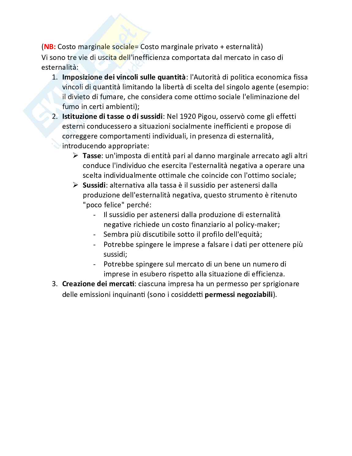Politica economica Pag. 21
