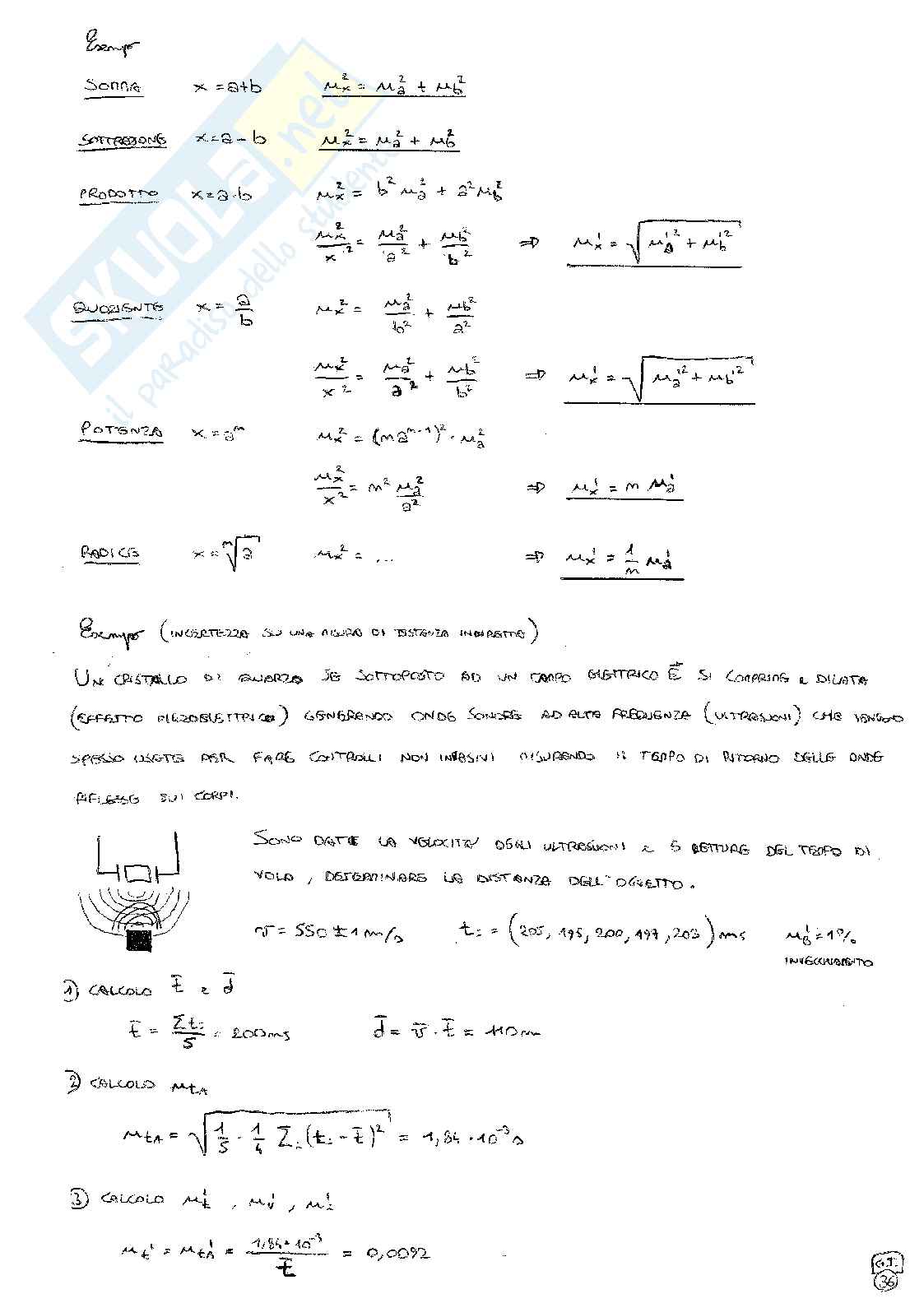 Appunti del corso di Misure elettriche  Pag. 36