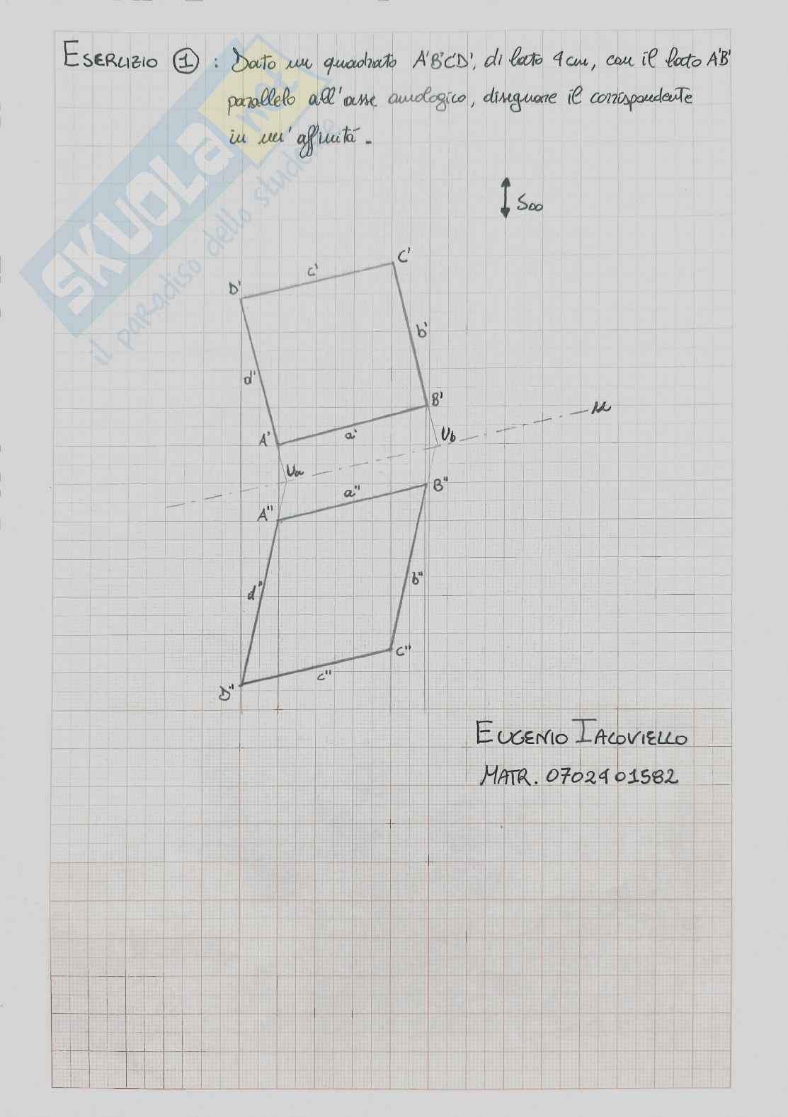 Elaborato 1 Disegno Pag. 1