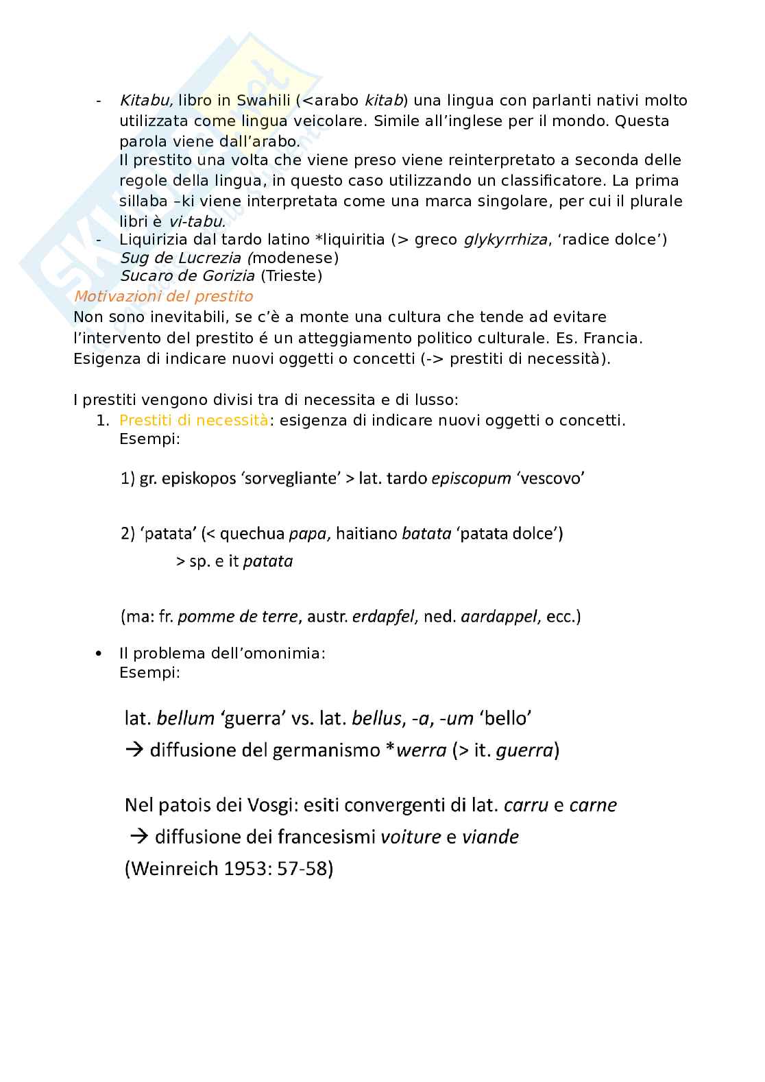 Appunti lezioni di Linguistica Generale Pag. 46