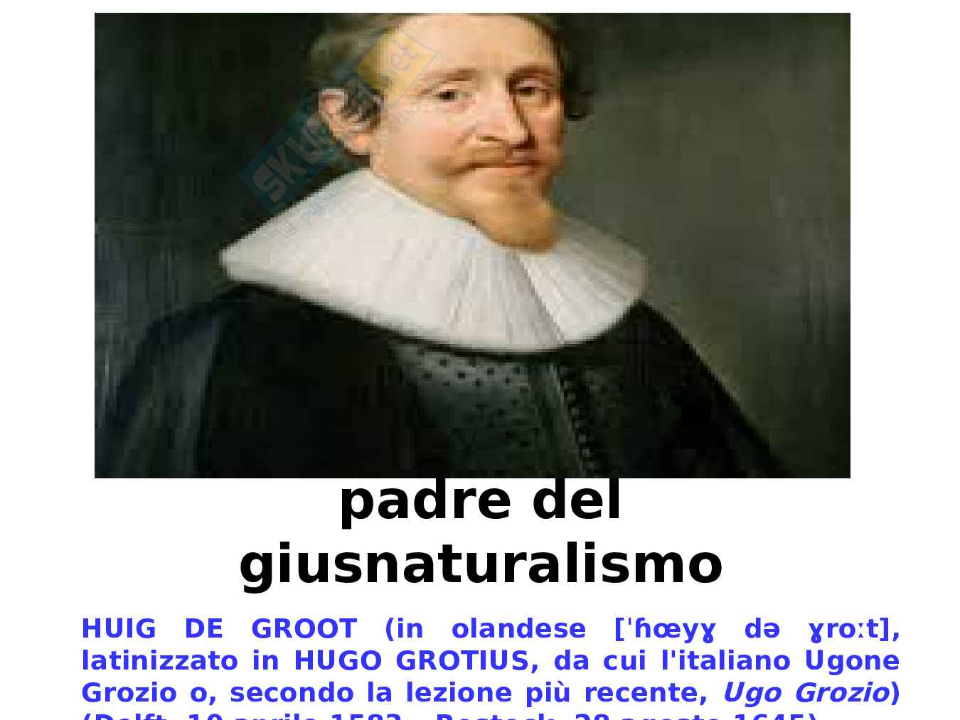 Slide per esame di Filosofia del diritto sul Giusnaturalismo Pag. 41