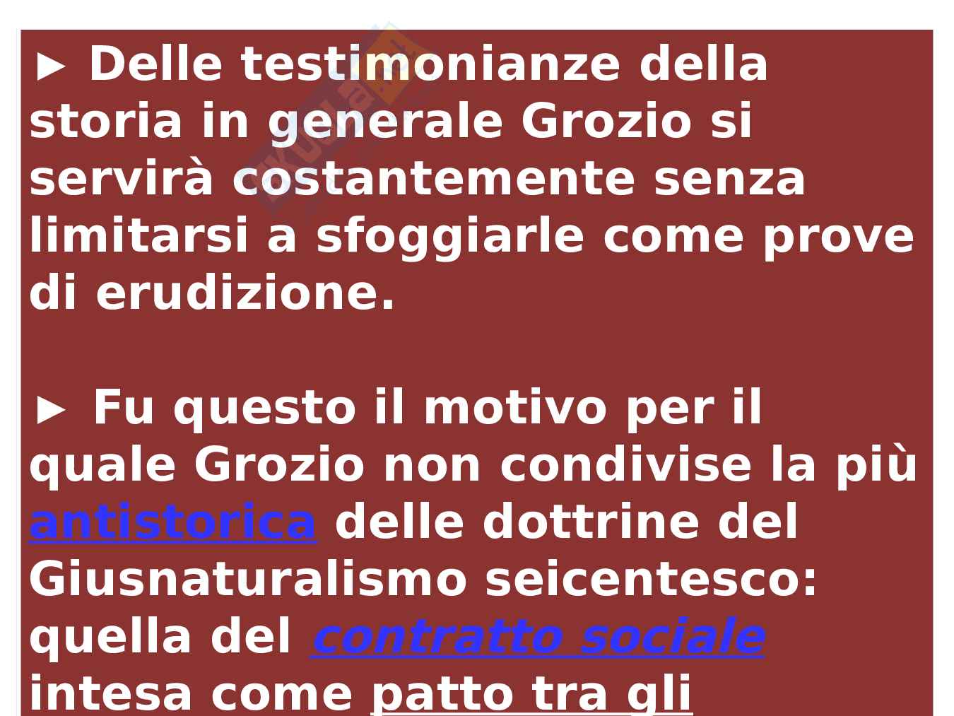 Slide per esame di Filosofia del diritto sul Giusnaturalismo Pag. 61