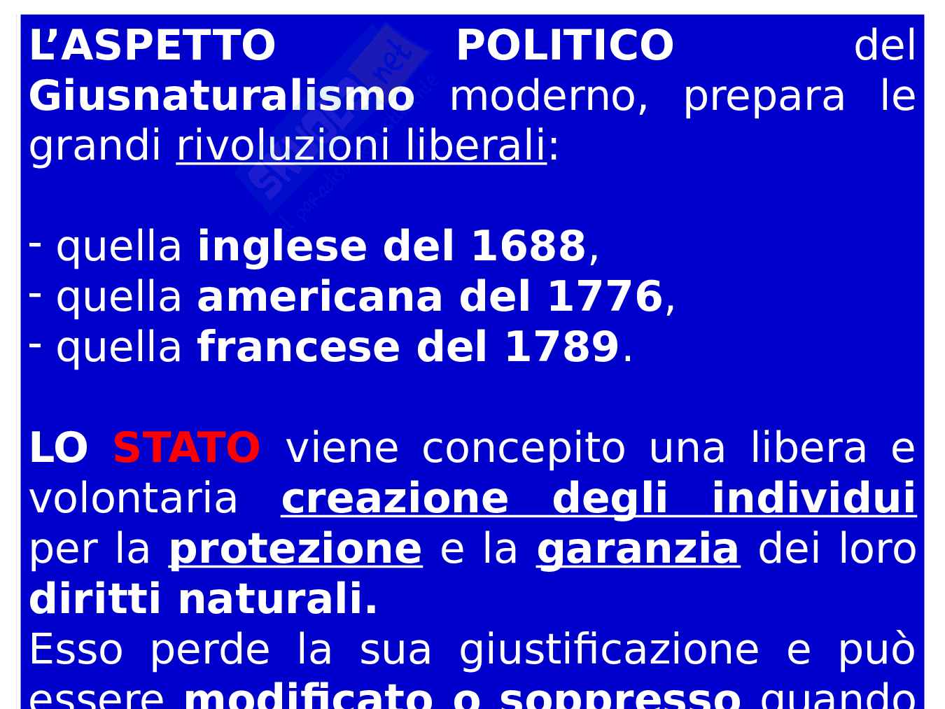 Slide per esame di Filosofia del diritto sul Giusnaturalismo Pag. 71