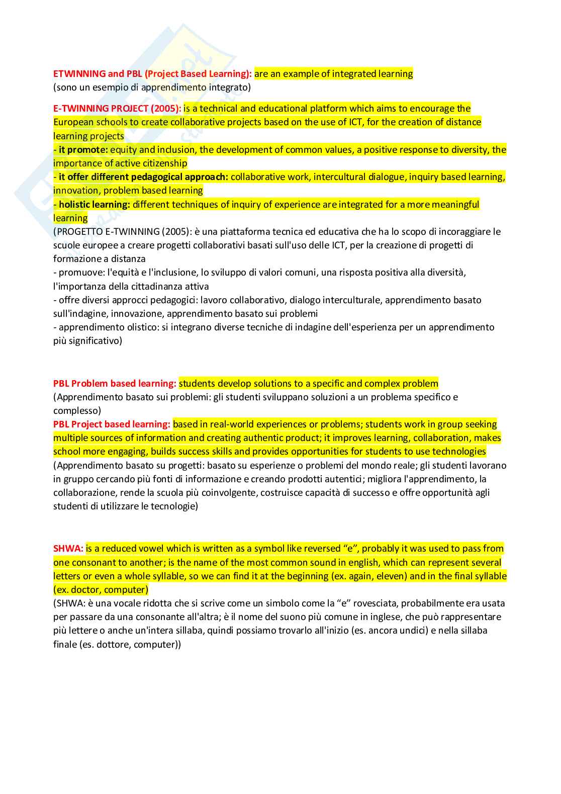 Laboratorio di lingua inglese (B024362) - Kit completo, grammatica e preparazione esame | SFP Notes Vol. 03 Pag. 1