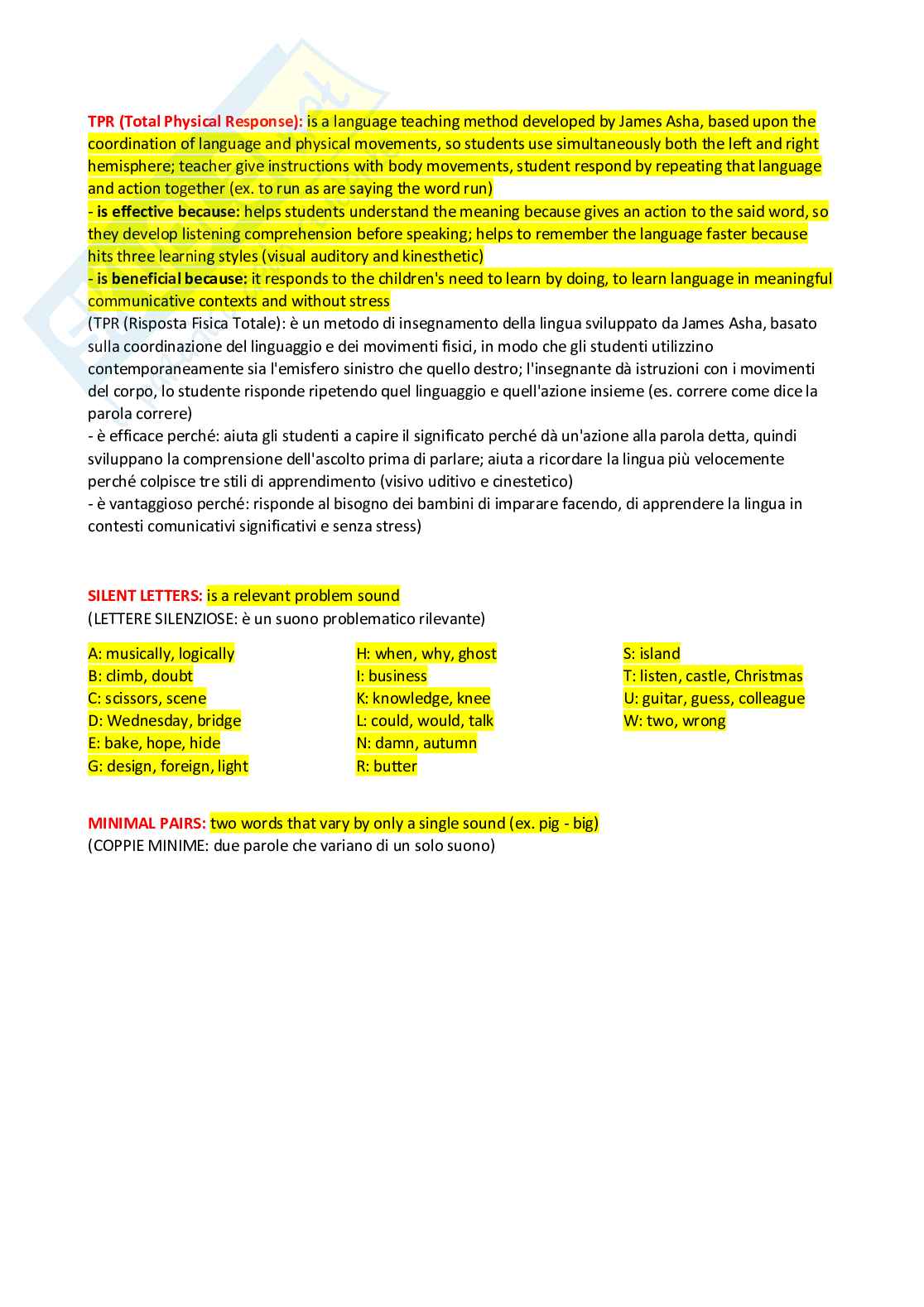 Laboratorio di lingua inglese (B024362) - Kit completo, grammatica e preparazione esame | SFP Notes Vol. 03 Pag. 2