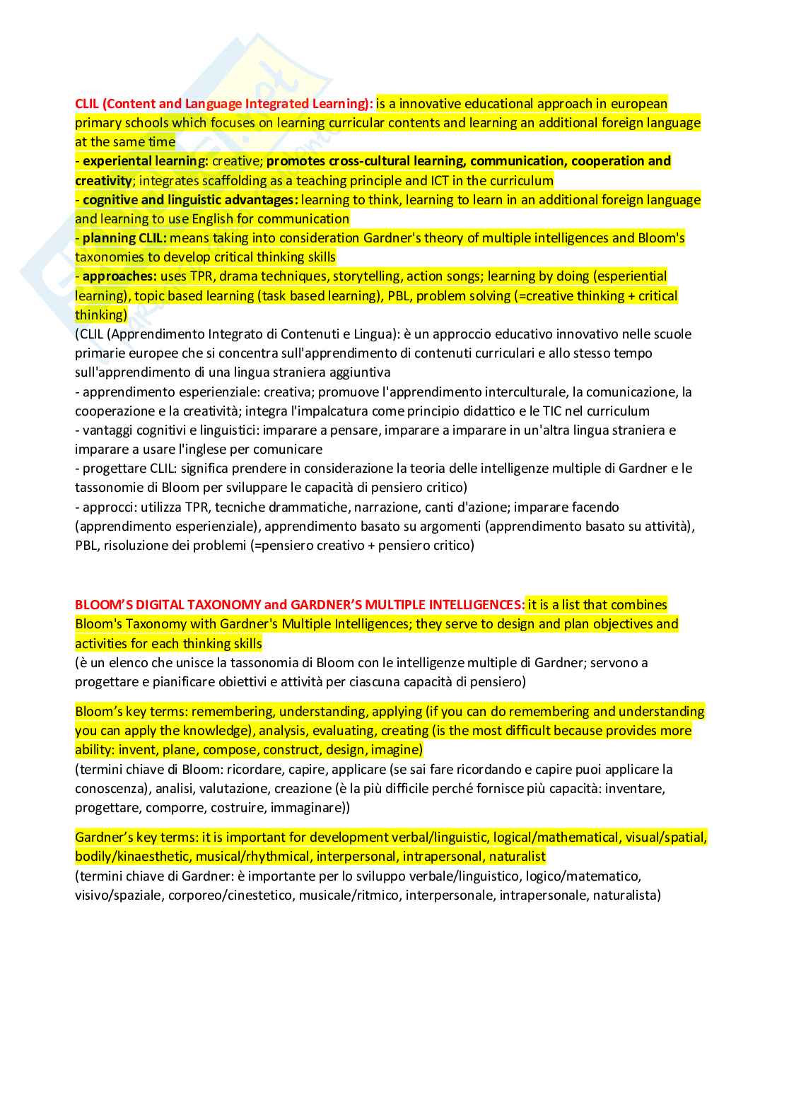 Laboratorio di lingua inglese (B024362) - Kit completo, grammatica e preparazione esame | SFP Notes Vol. 03 Pag. 6