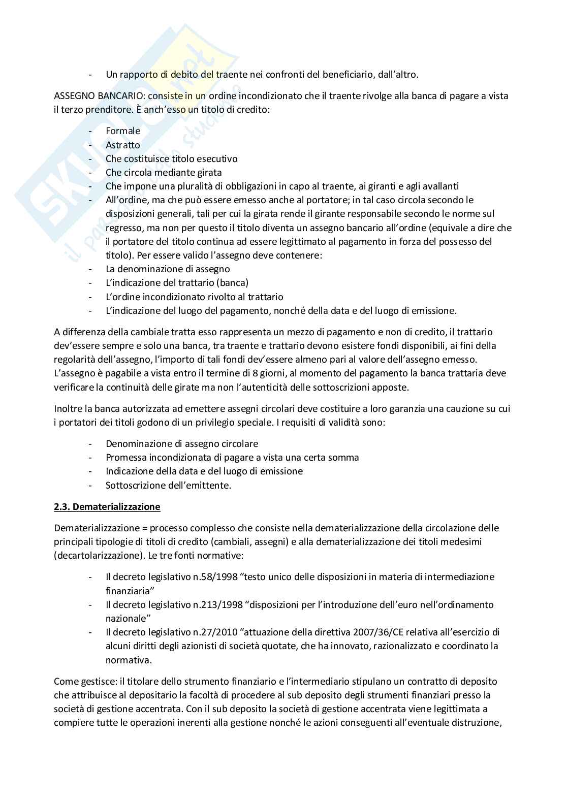 Riassunto esame Diritto commerciale, Prof. Righini Elisabetta, libro consigliato Diritto dell'impresa e dell'economia, Vella, Bosi Pag. 26