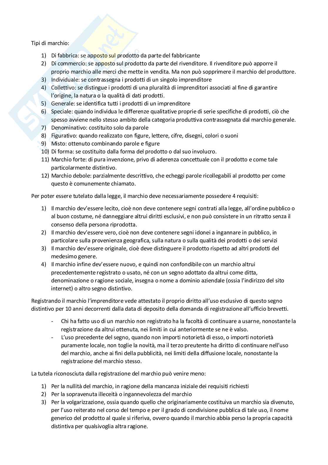 Riassunto esame Diritto commerciale, Prof. Righini Elisabetta, libro consigliato Diritto dell'impresa e dell'economia, Vella, Bosi Pag. 31