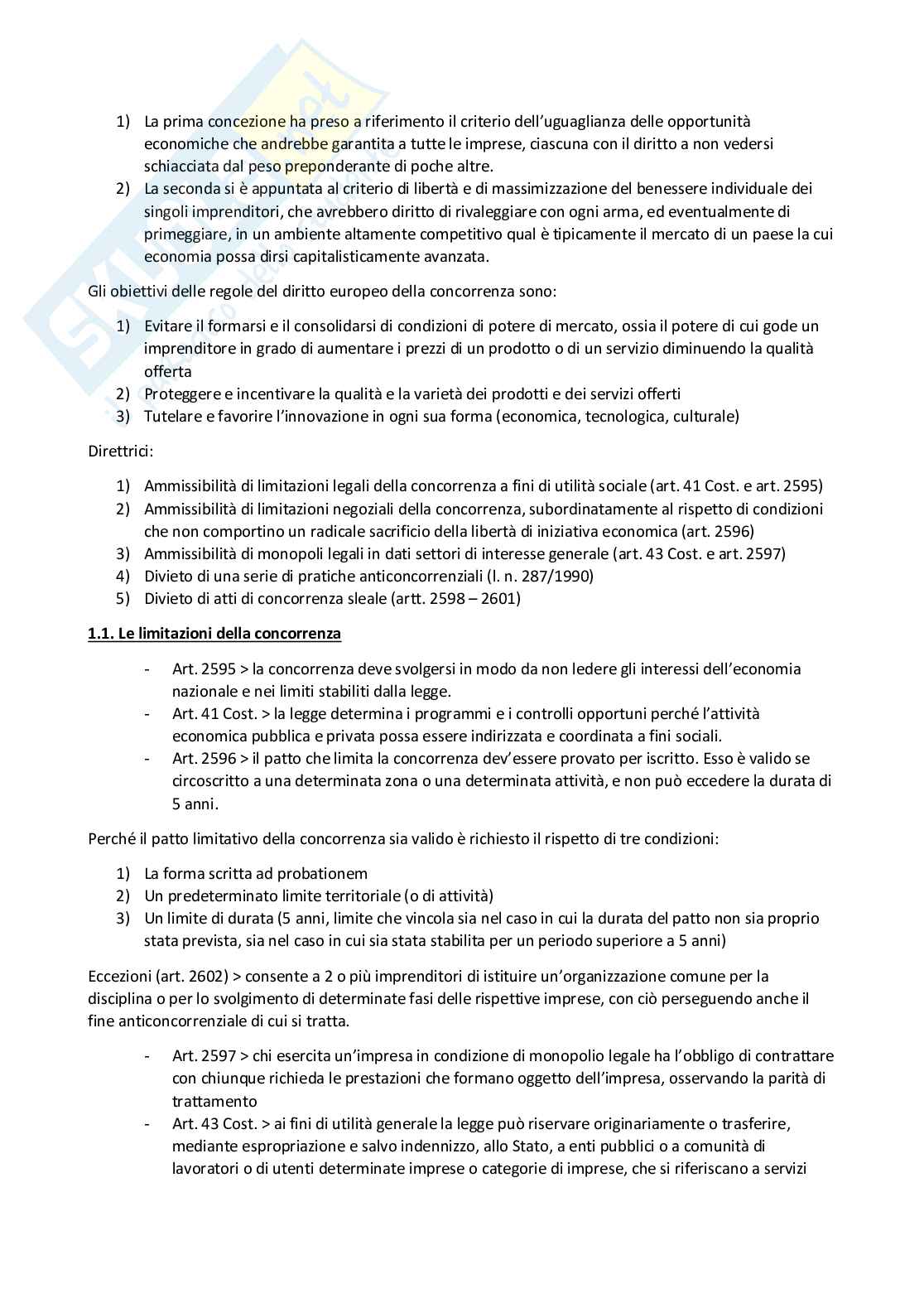 Riassunto esame Diritto commerciale, Prof. Righini Elisabetta, libro consigliato Diritto dell'impresa e dell'economia, Vella, Bosi Pag. 36