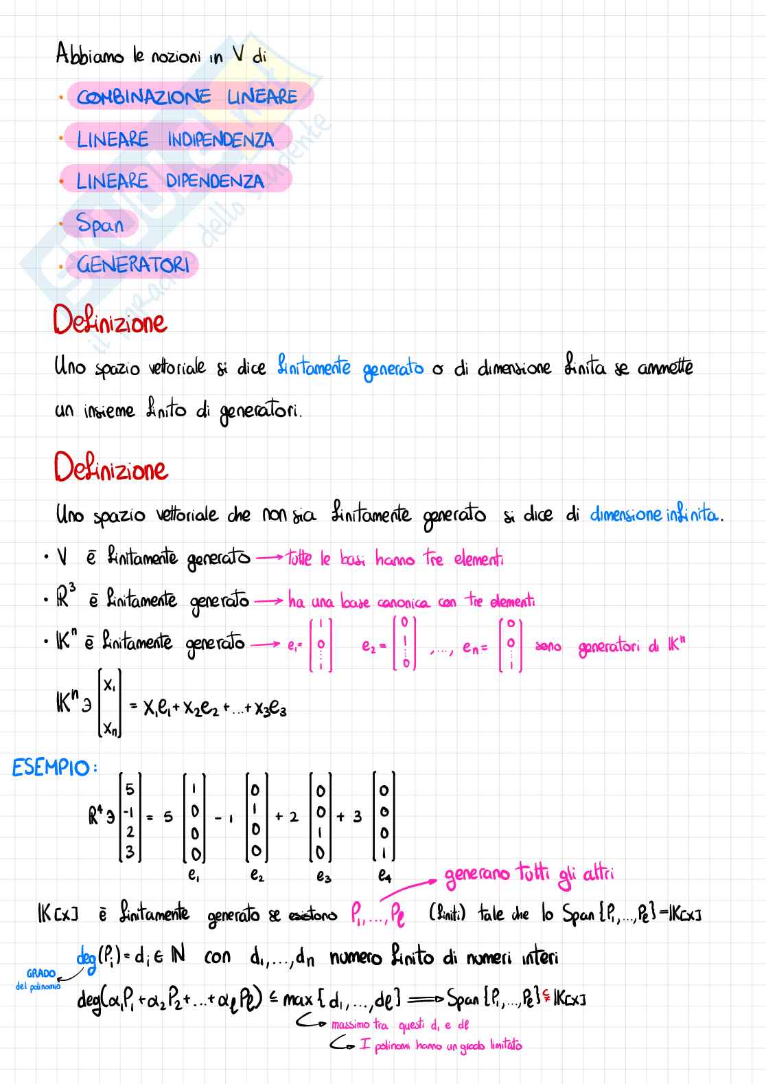 Geometria analitica  Pag. 1