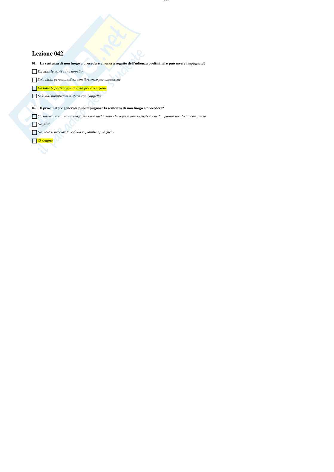 Diritto processuale penale Pag. 36