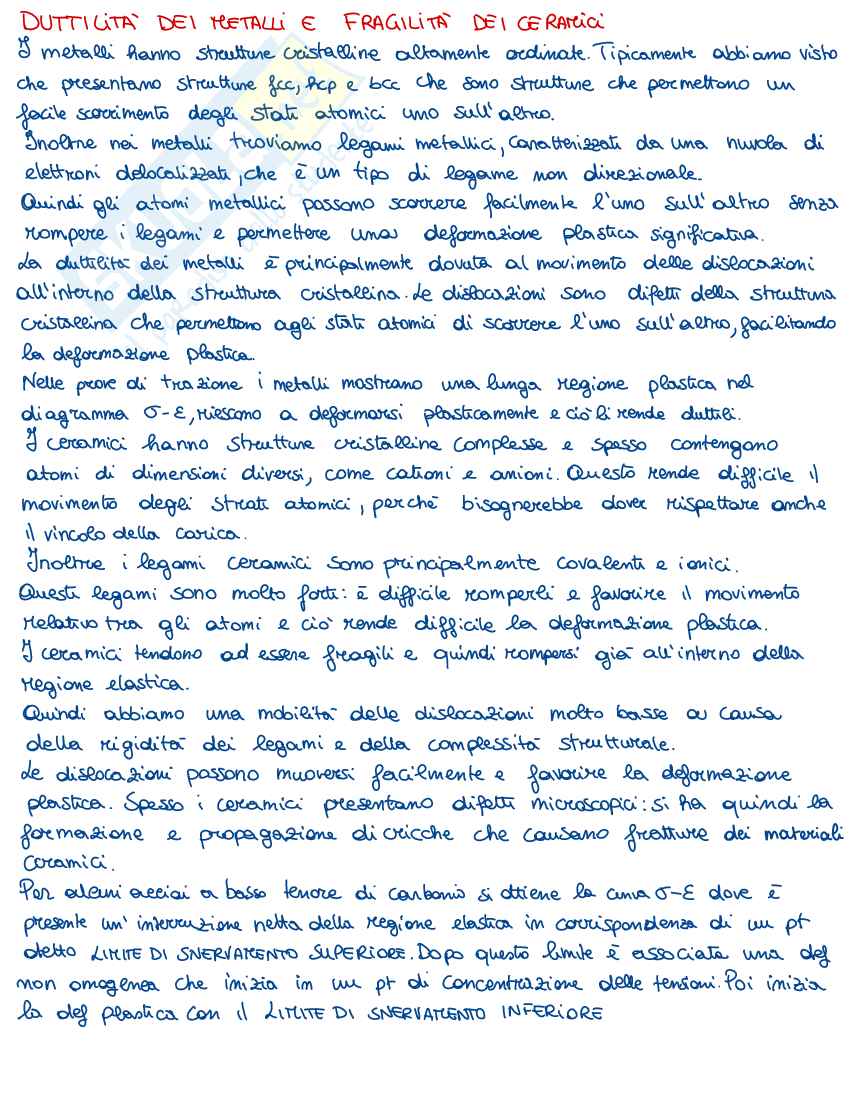 Risposte alle domande aperte di Materiali per l'aeronautica e lo spazio Pag. 6