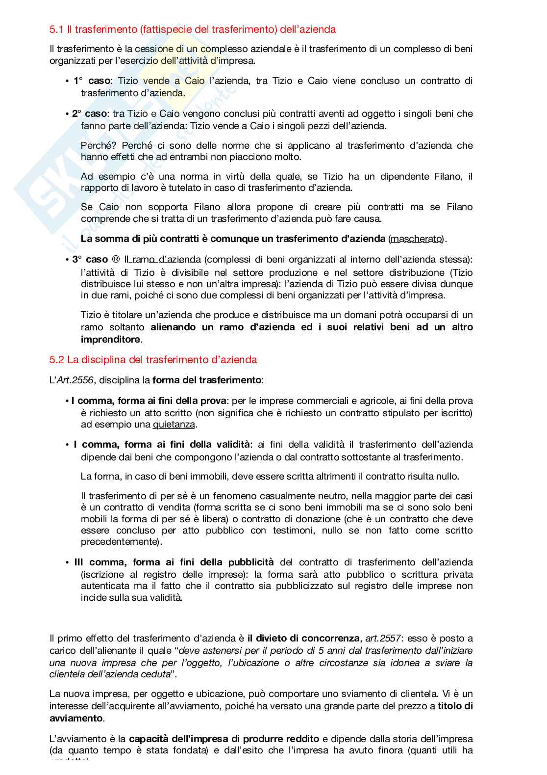 Istituzioni di diritto commerciale Pag. 26