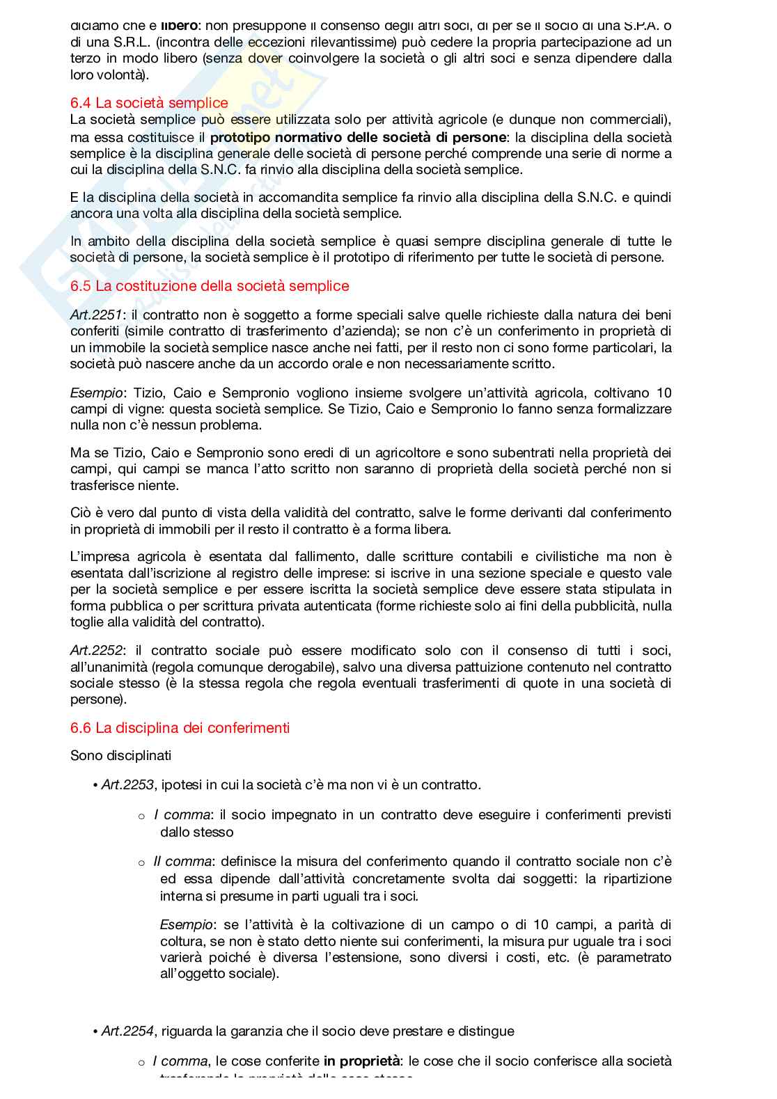 Istituzioni di diritto commerciale Pag. 31