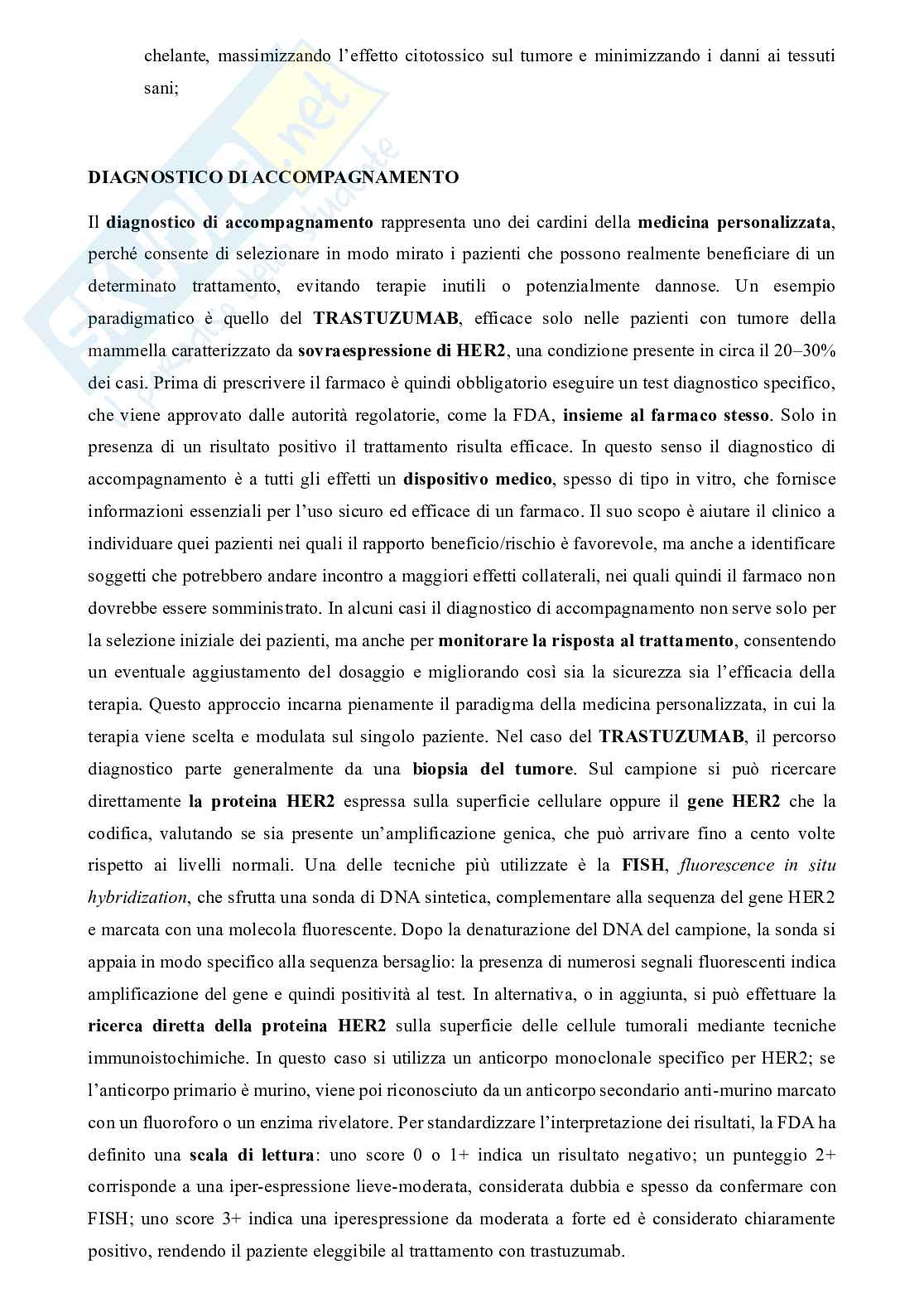Chimica dei farmaci innovativi e biotecnologici Pag. 26
