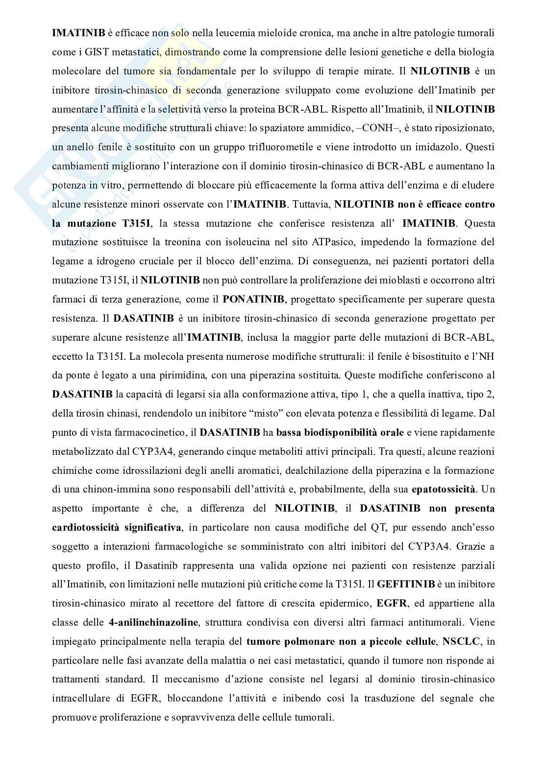 Chimica dei farmaci innovativi e biotecnologici Pag. 36