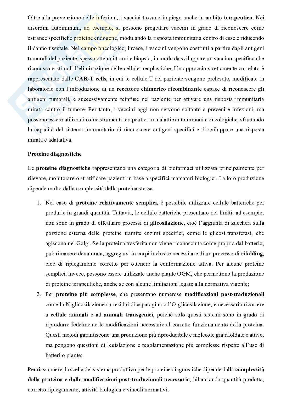 Chimica dei farmaci innovativi e biotecnologici Pag. 6