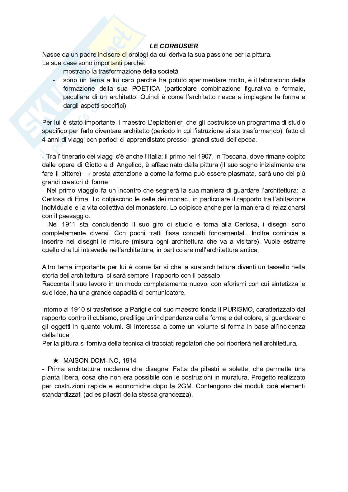 Laboratorio di Progettazione 1 – Appunti e schemi dei libri  Pag. 1