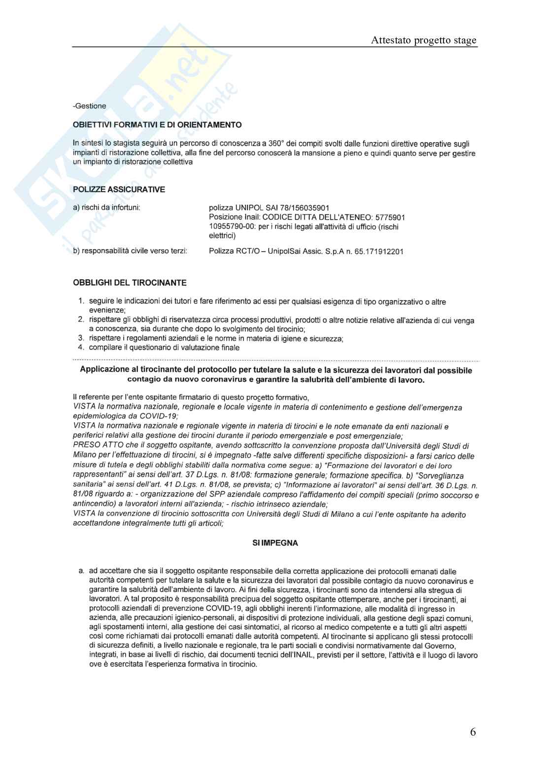 Tesi: Il ruolo del budget nella gestione della ristorazione collettiva aziendale: due realtà a confronto Pag. 6
