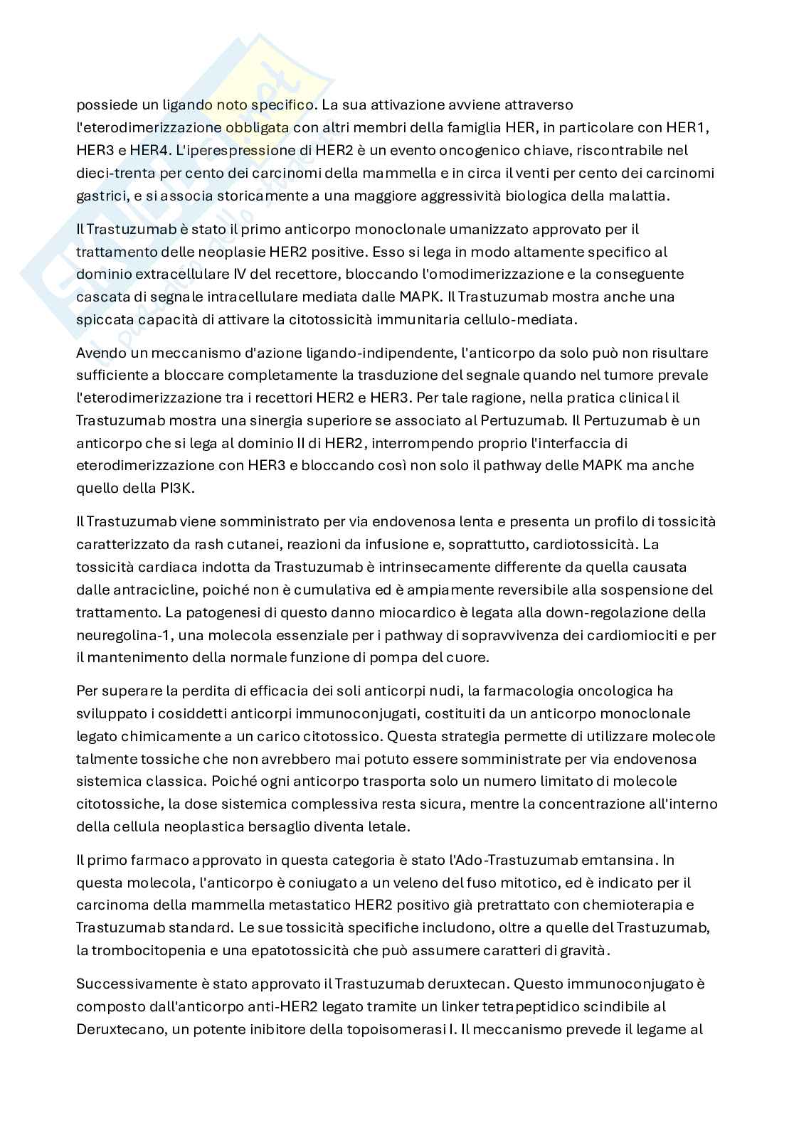 Farmaci a bersaglio molecolare in oncoematologia Pag. 2