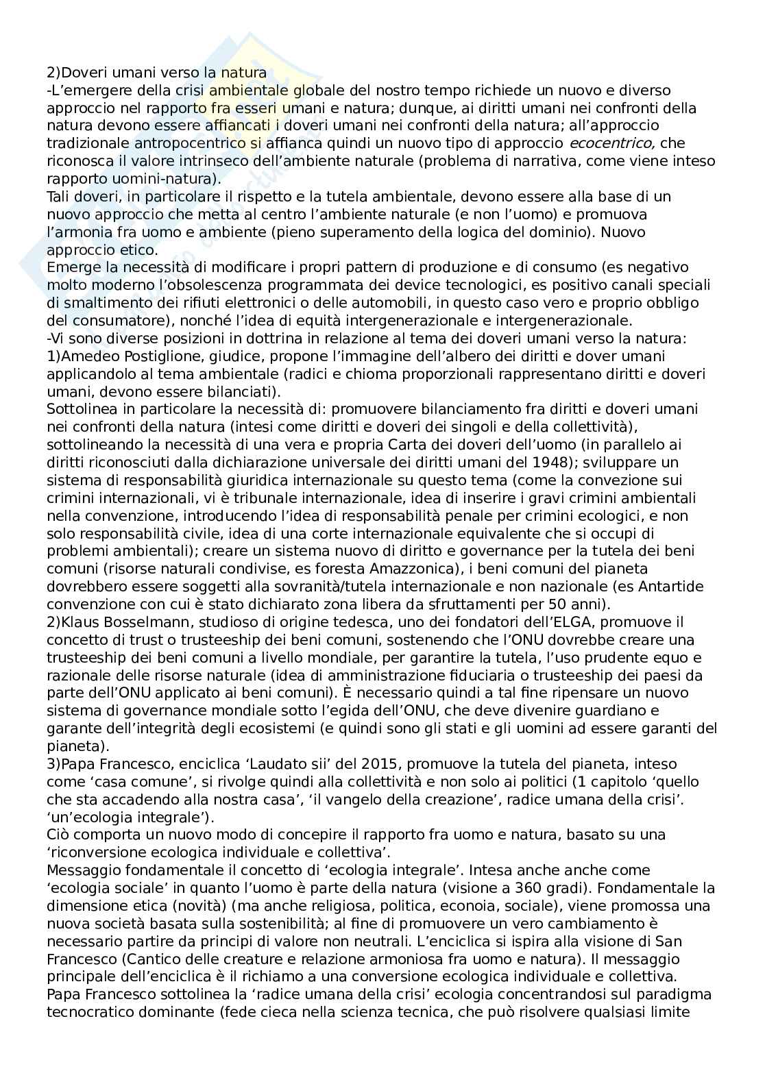 Diritto dello sviluppo sostenibile Pag. 16