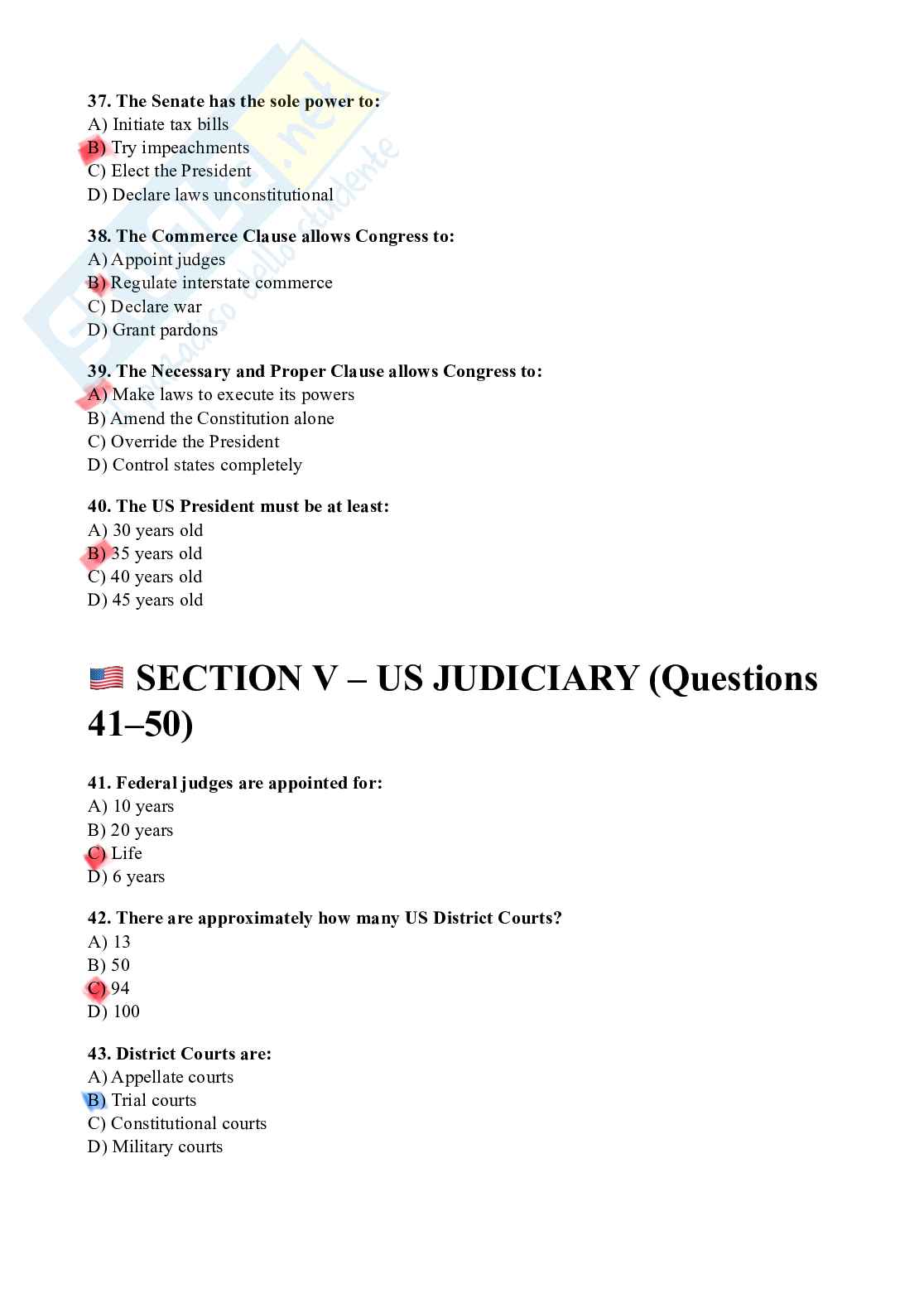 Esercitazioni inglese Pag. 6