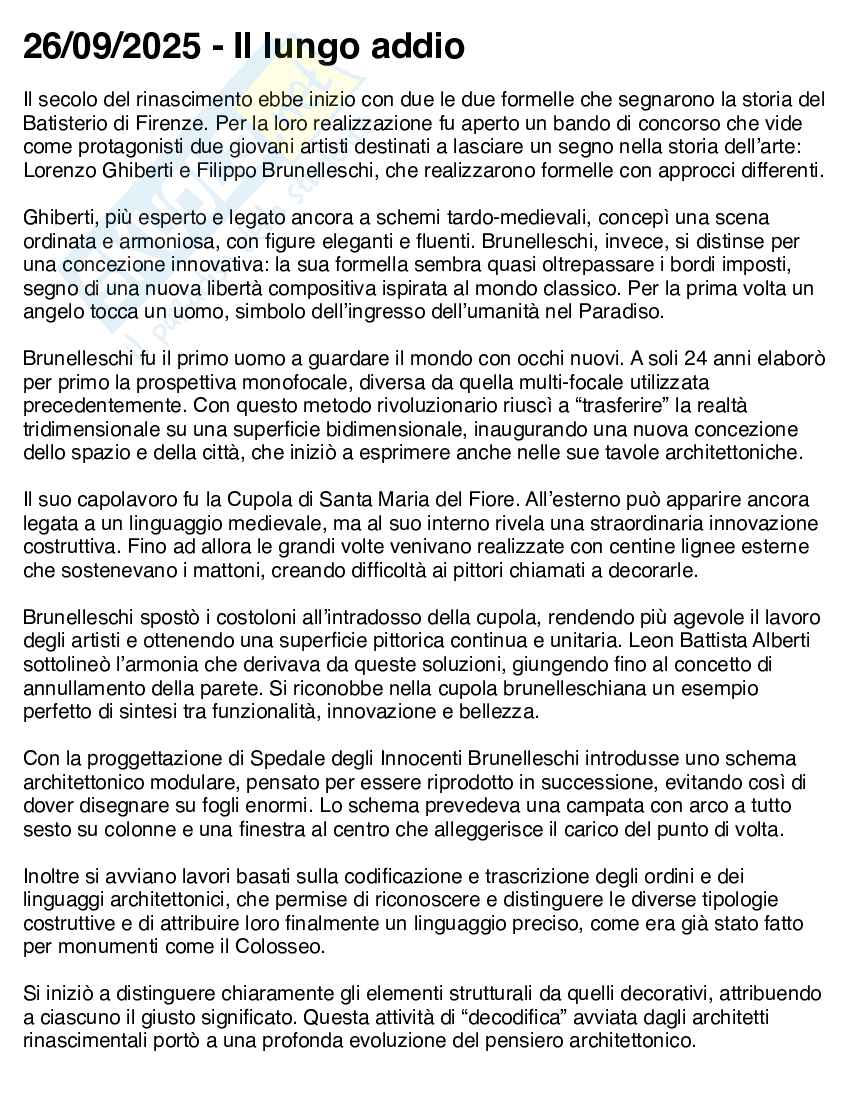 Storia dell’architettura contemporanea  Pag. 2