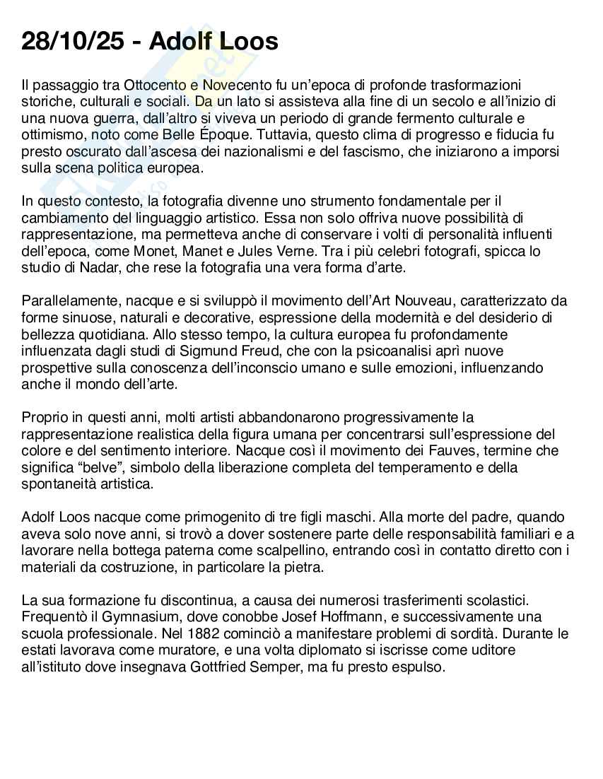 Storia dell’architettura contemporanea  Pag. 51