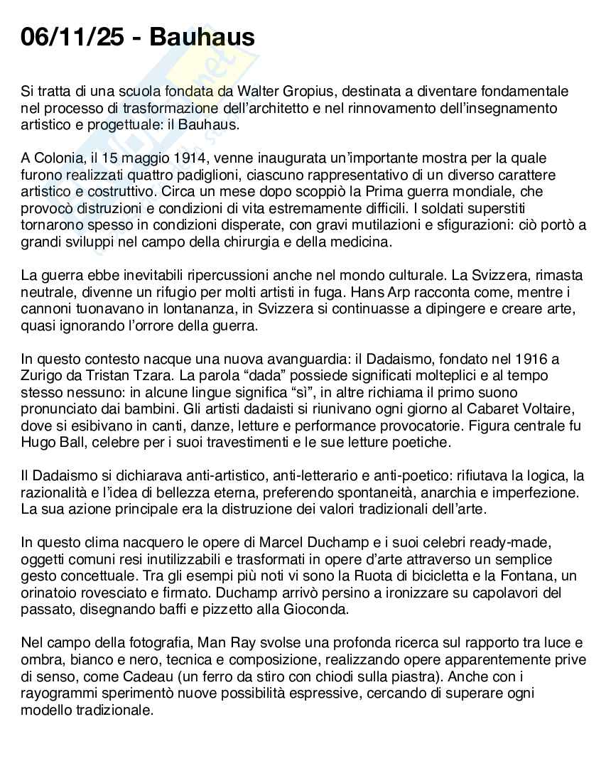 Storia dell’architettura contemporanea  Pag. 61