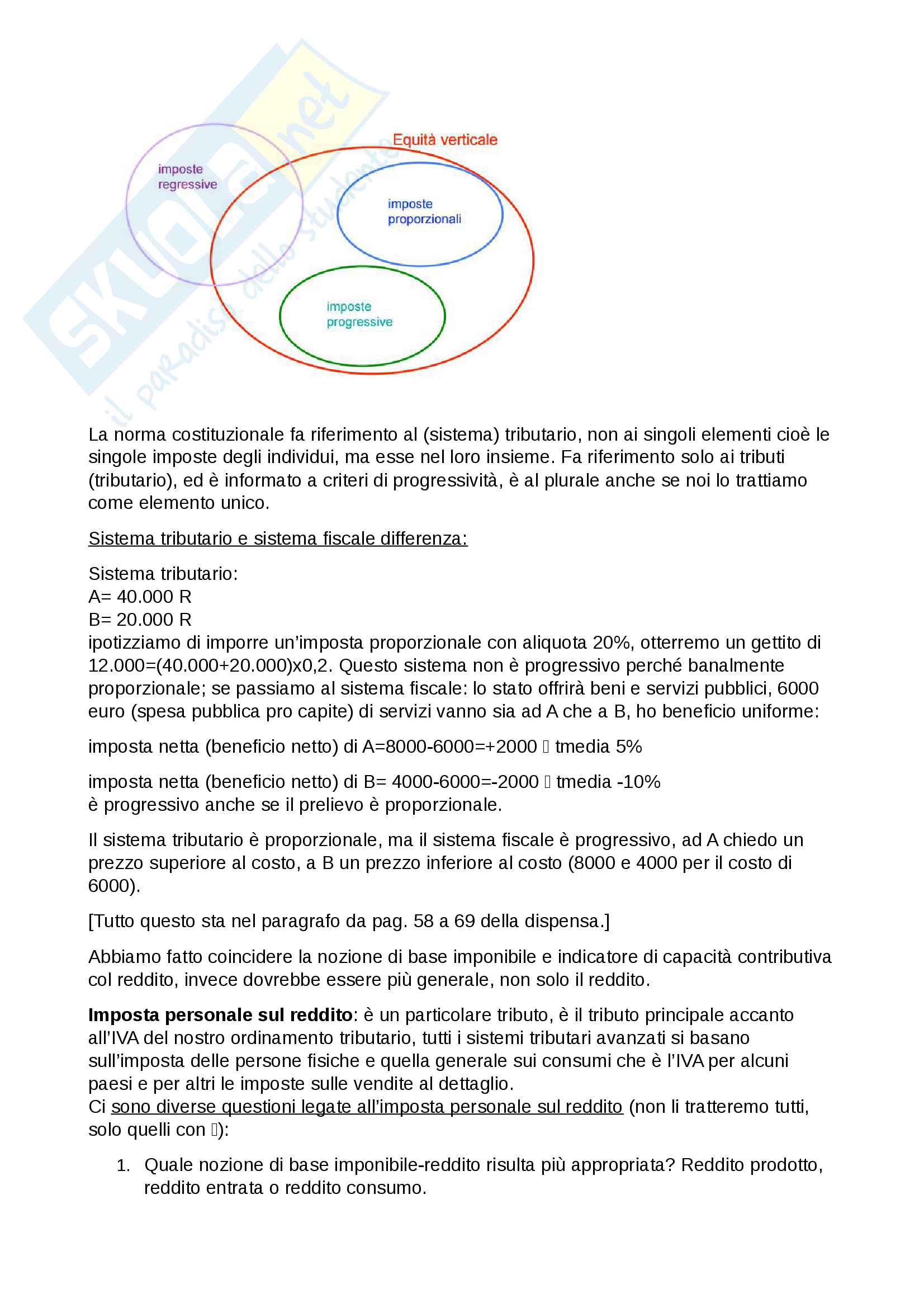 Scienza delle finanze - appunti completi per l'esame Pag. 16