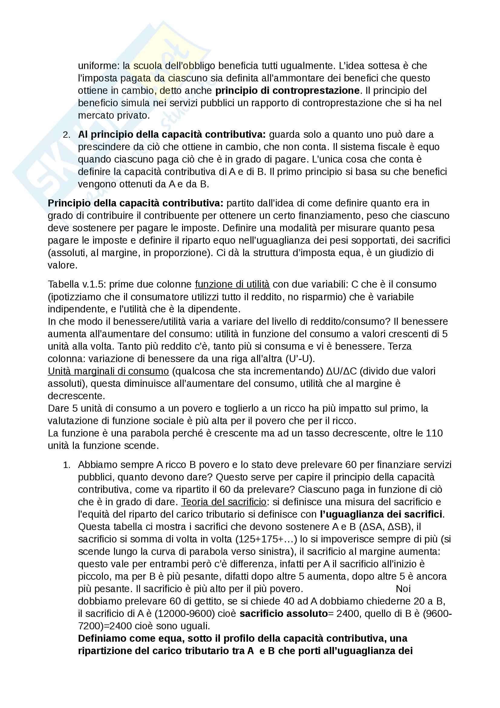 Scienza delle finanze - appunti completi per l'esame Pag. 6