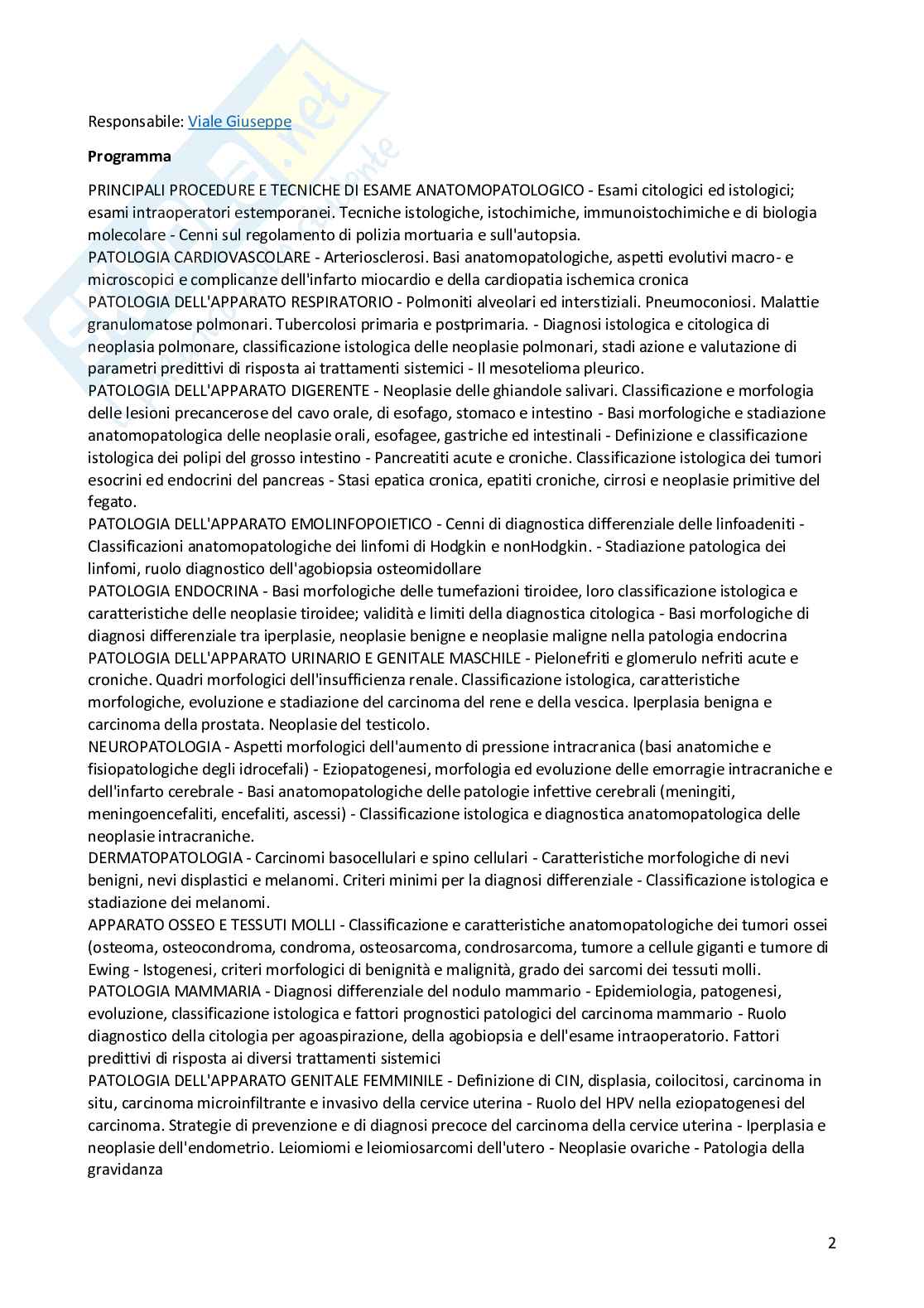 Anatomia Patologica - Appunti completi Pag. 2