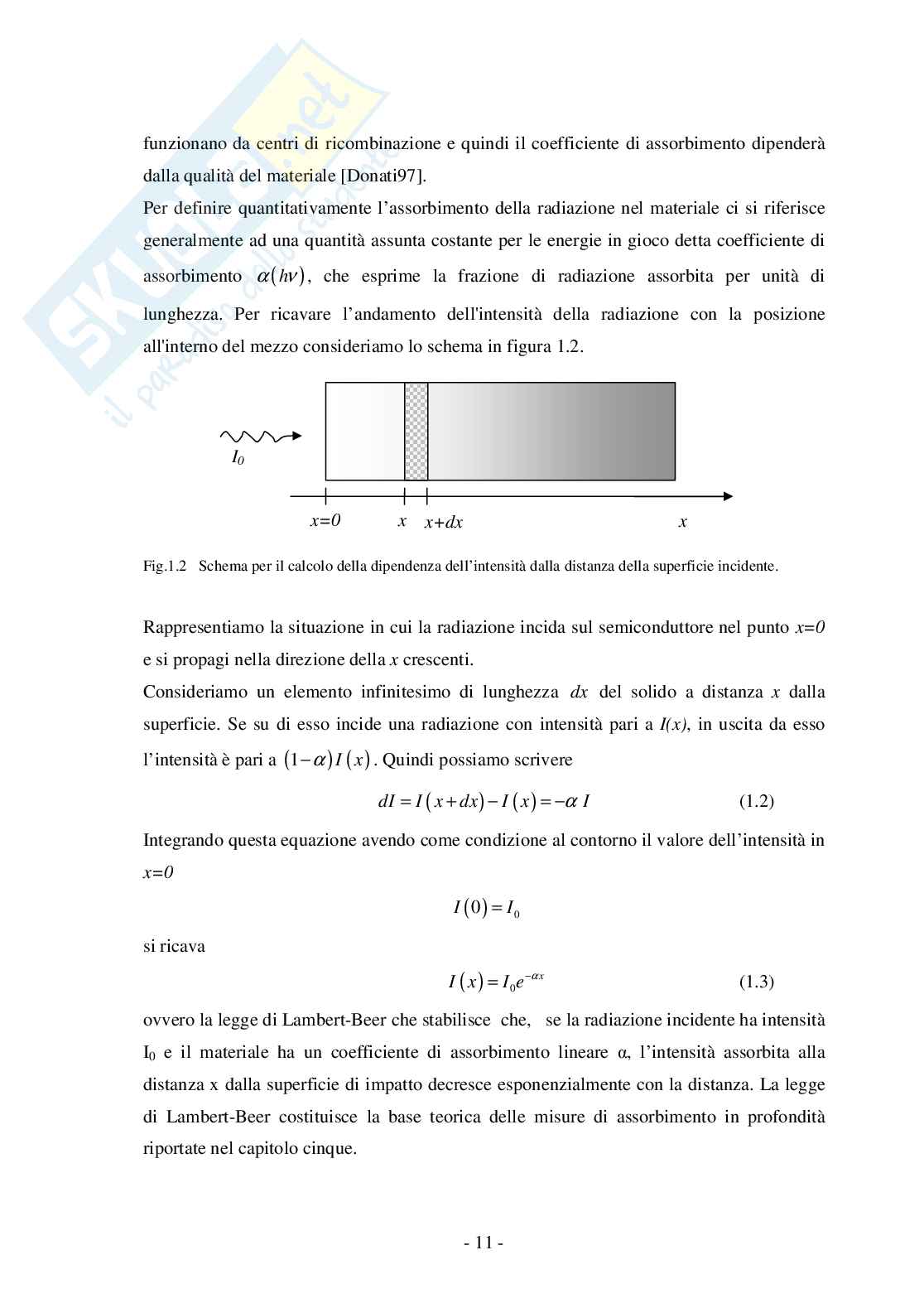Rivelatori in diamante sintetico poli emonocristallino per radiazioni e particelle ionizzanti Pag. 11