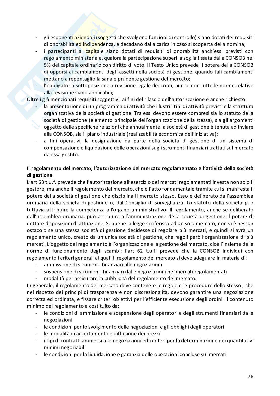 Riassunto esame Diritto pubblico comparato, Prof. Sepe Marco, libro consigliato Diritto pubblico dell’economia, Cedam, Padova, 2023, Pellegrini  Pag. 76