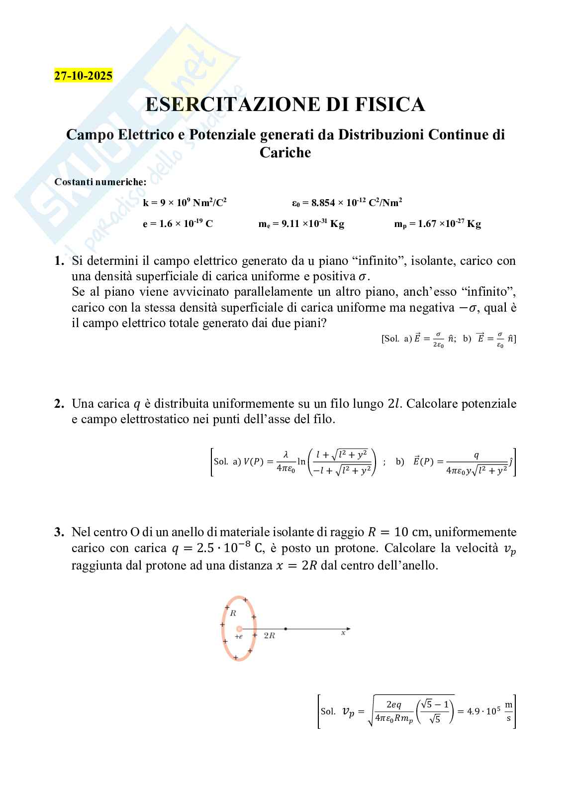 Esercizi di Fisica 2 Pag. 11
