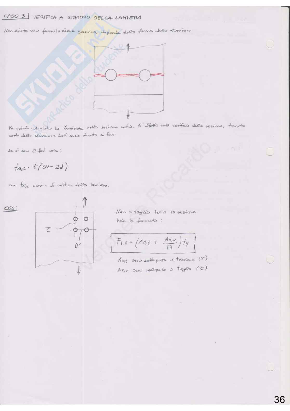 Appunti di Costruzione di macchine + esercizi Pag. 36