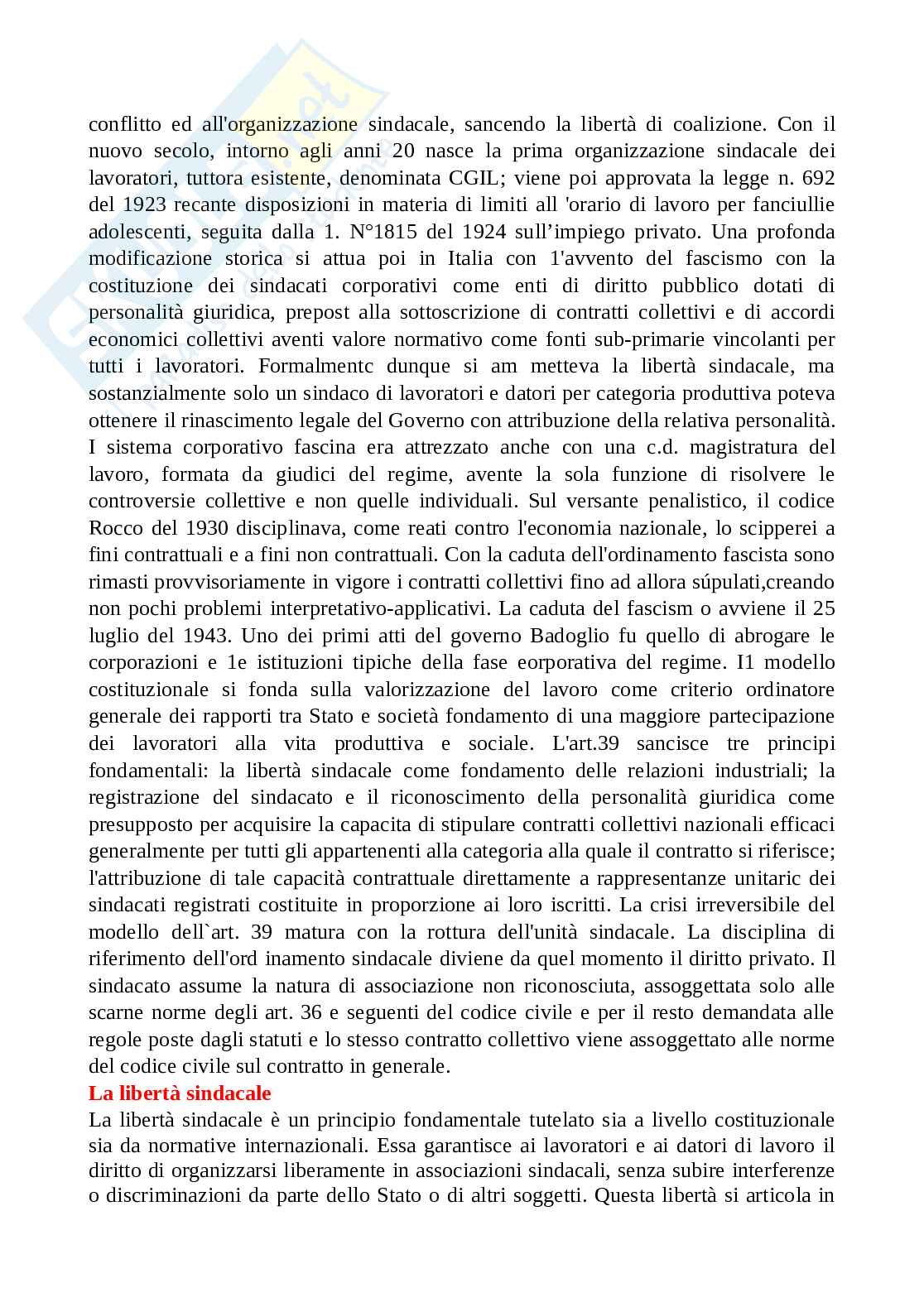 Domande aperte Diritto del lavoro Pag. 2