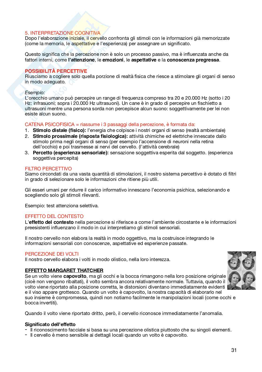 Appunti per l'esame di Psicologia della comunicazione  Pag. 31