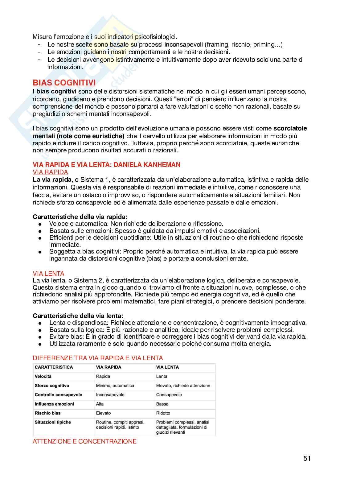 Appunti per l'esame di Psicologia della comunicazione  Pag. 51