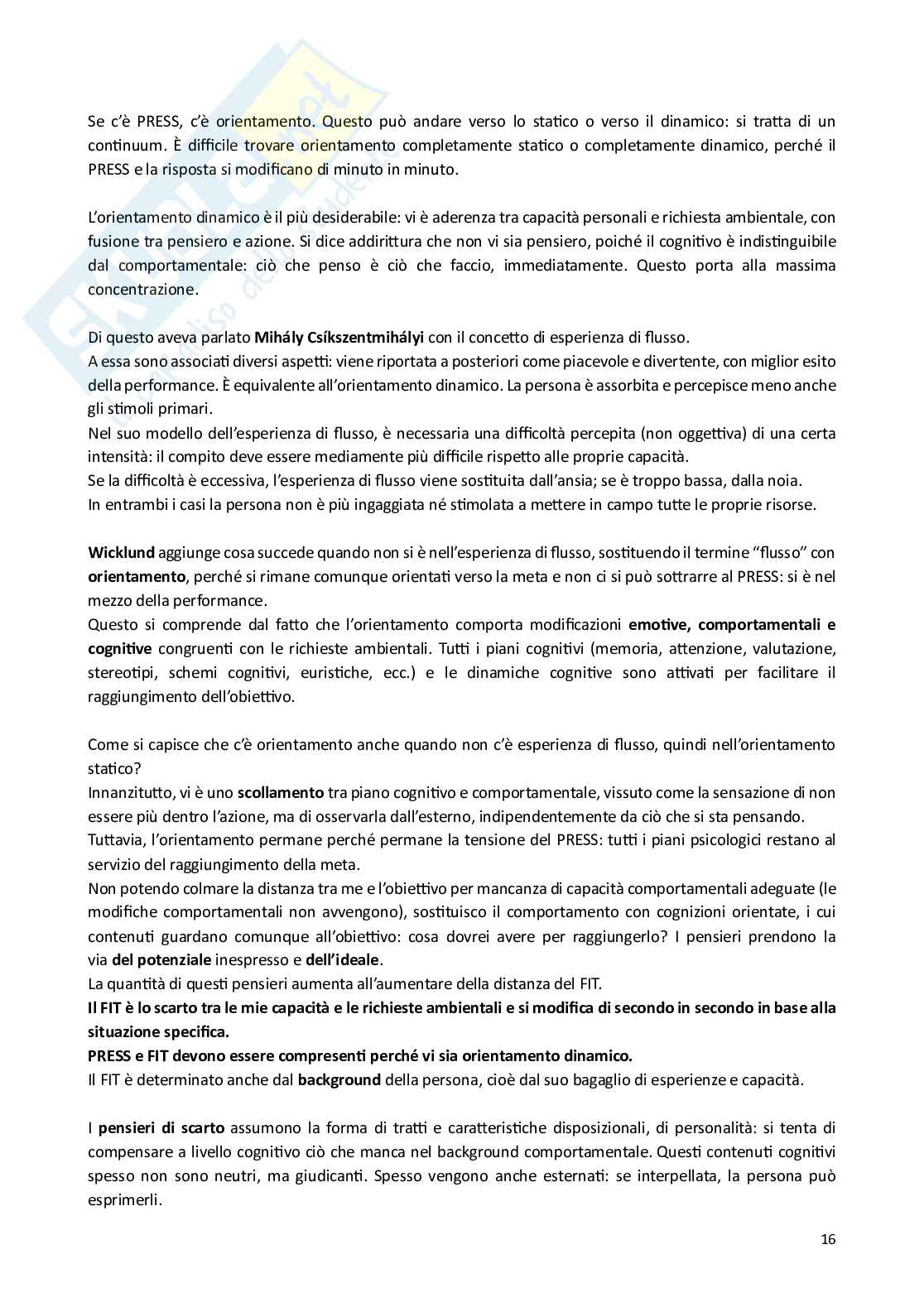 Appunti di Motivazione sociale  Pag. 16