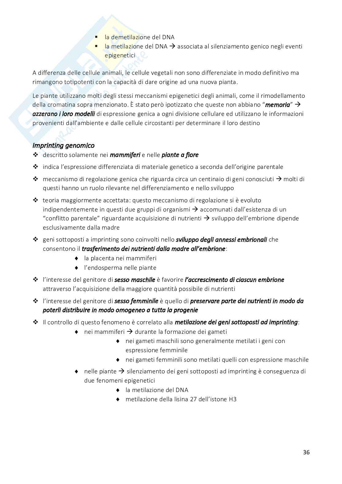 Plasticità cellulare (prima parte) Pag. 36