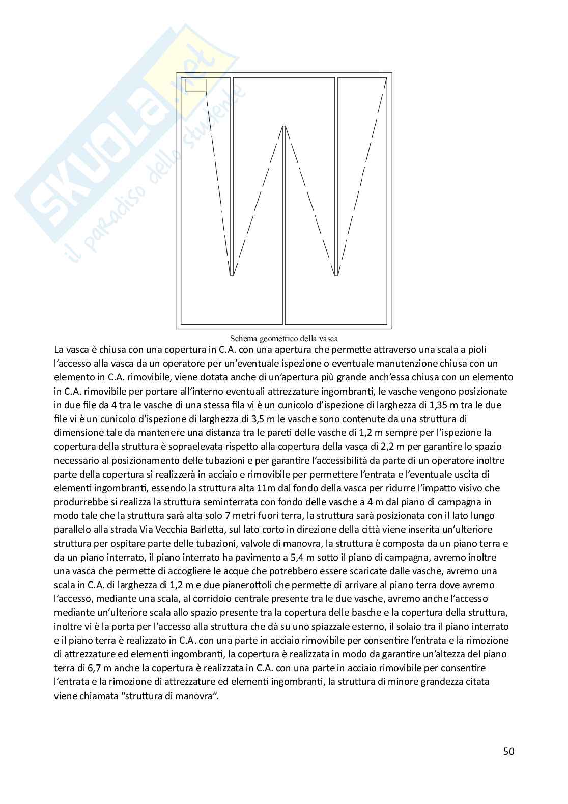 Relazione tecnica progetto Costruzioni idrauliche Pag. 51