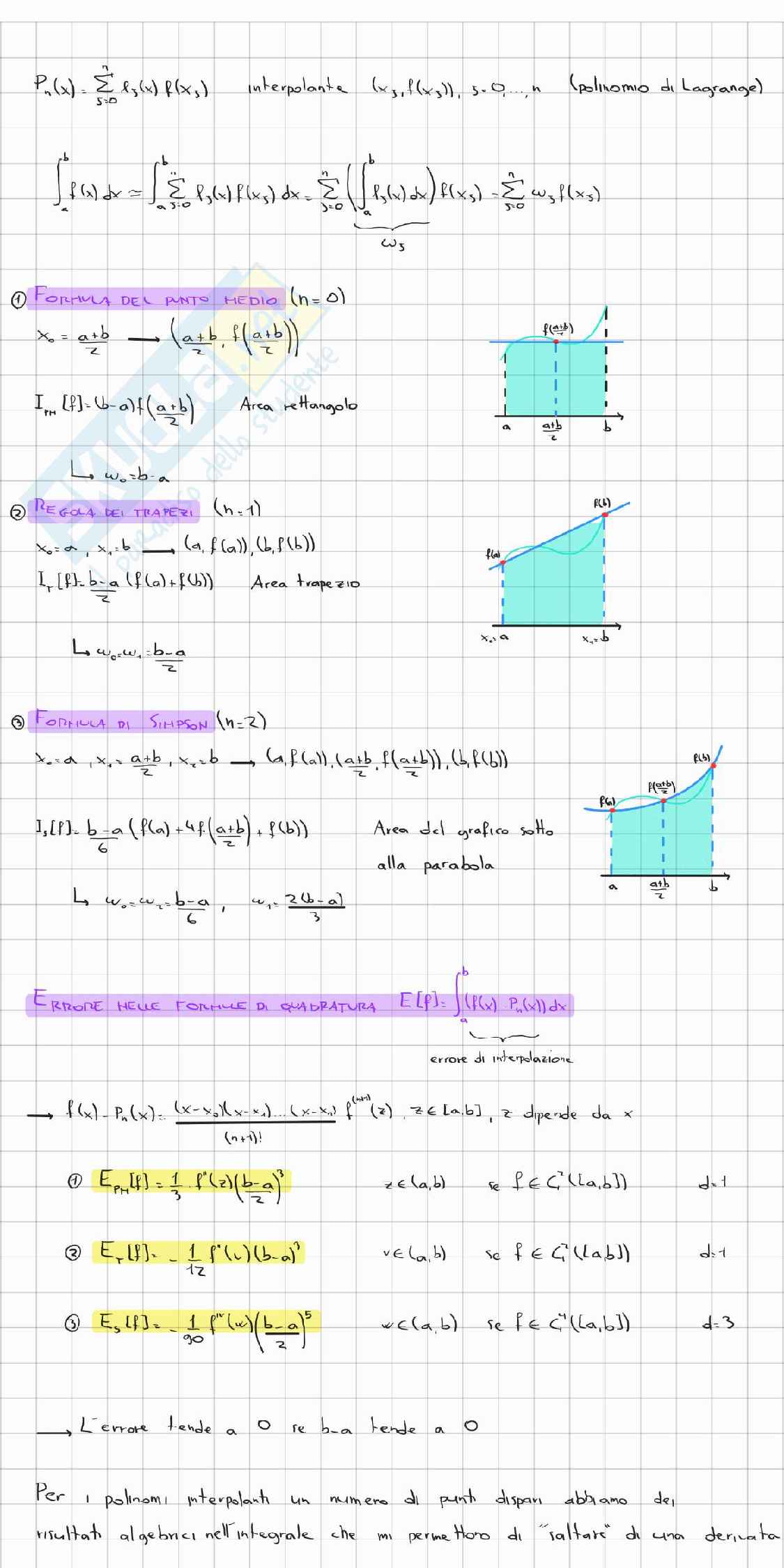 Appunti esame: Calcolo numerico Pag. 41