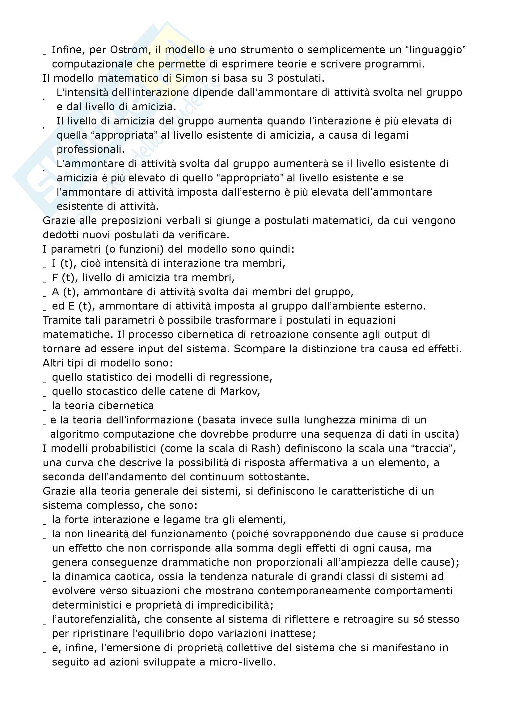Riassunto esame Metodologia e tecniche della ricerca sociale, prof. Moretti, libro consigliato Metodologia e tecniche della ricerca sociale,Corbetta Pag. 21