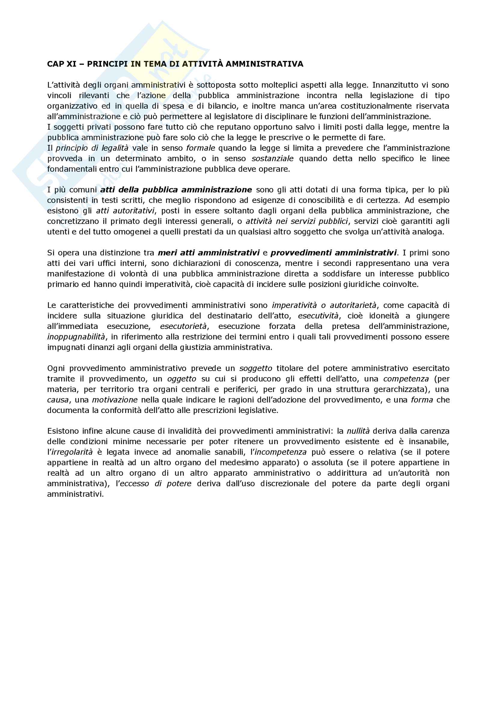 Riassunto esame Istituzioni di diritto pubblico, prof. Zammartino, libro consigliato Diritto costituzionale e pubblico, Caretti, De Siervo Pag. 26