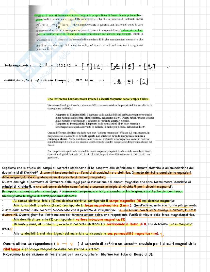 Appunti Elettrotecnica e macchine elettriche Pag. 46