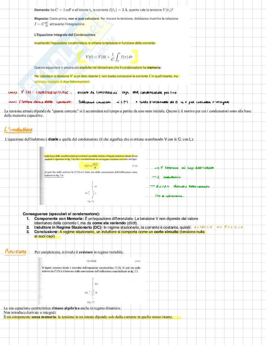 Appunti Elettrotecnica e macchine elettriche Pag. 61