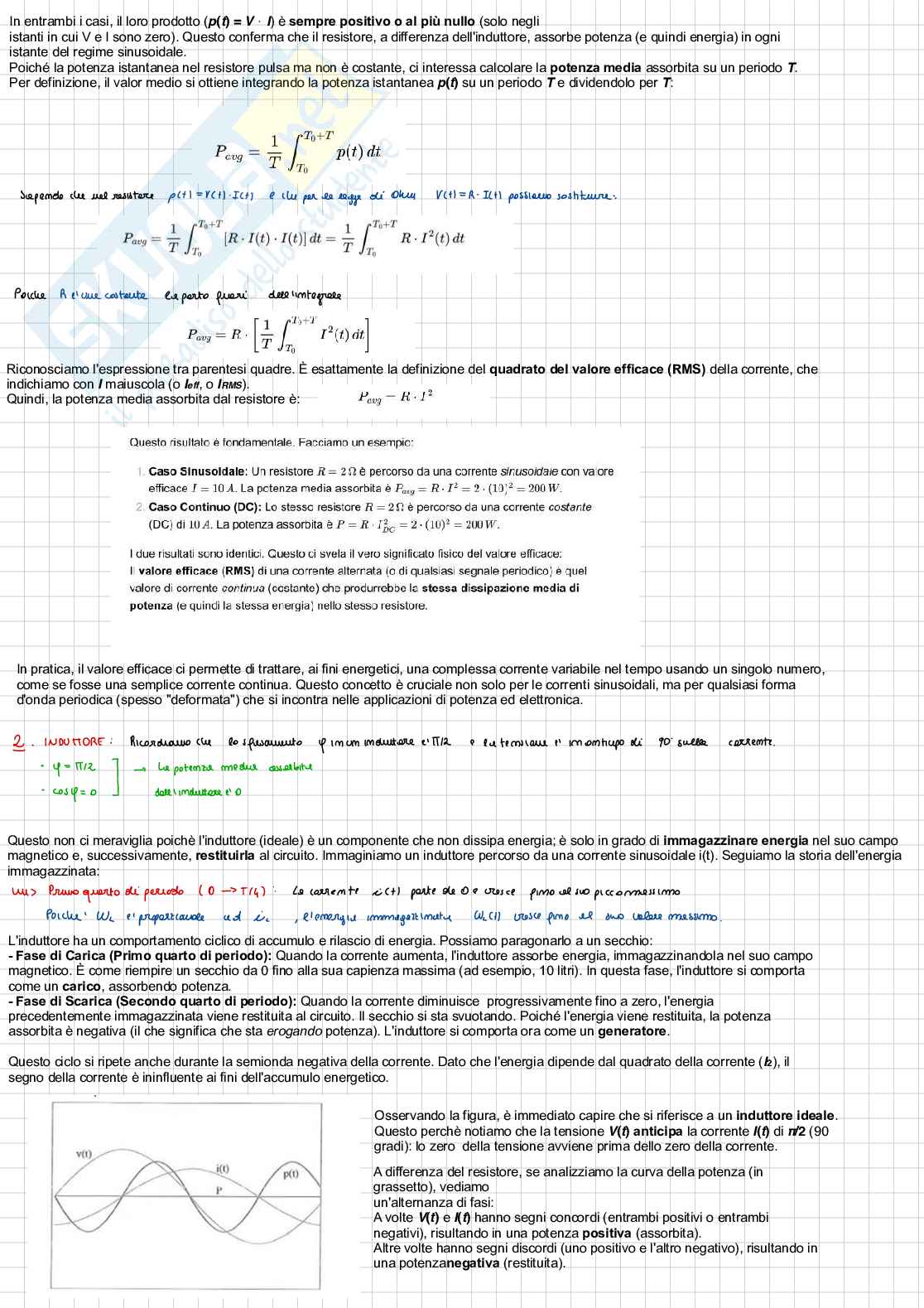 Appunti Elettrotecnica e macchine elettriche Pag. 96