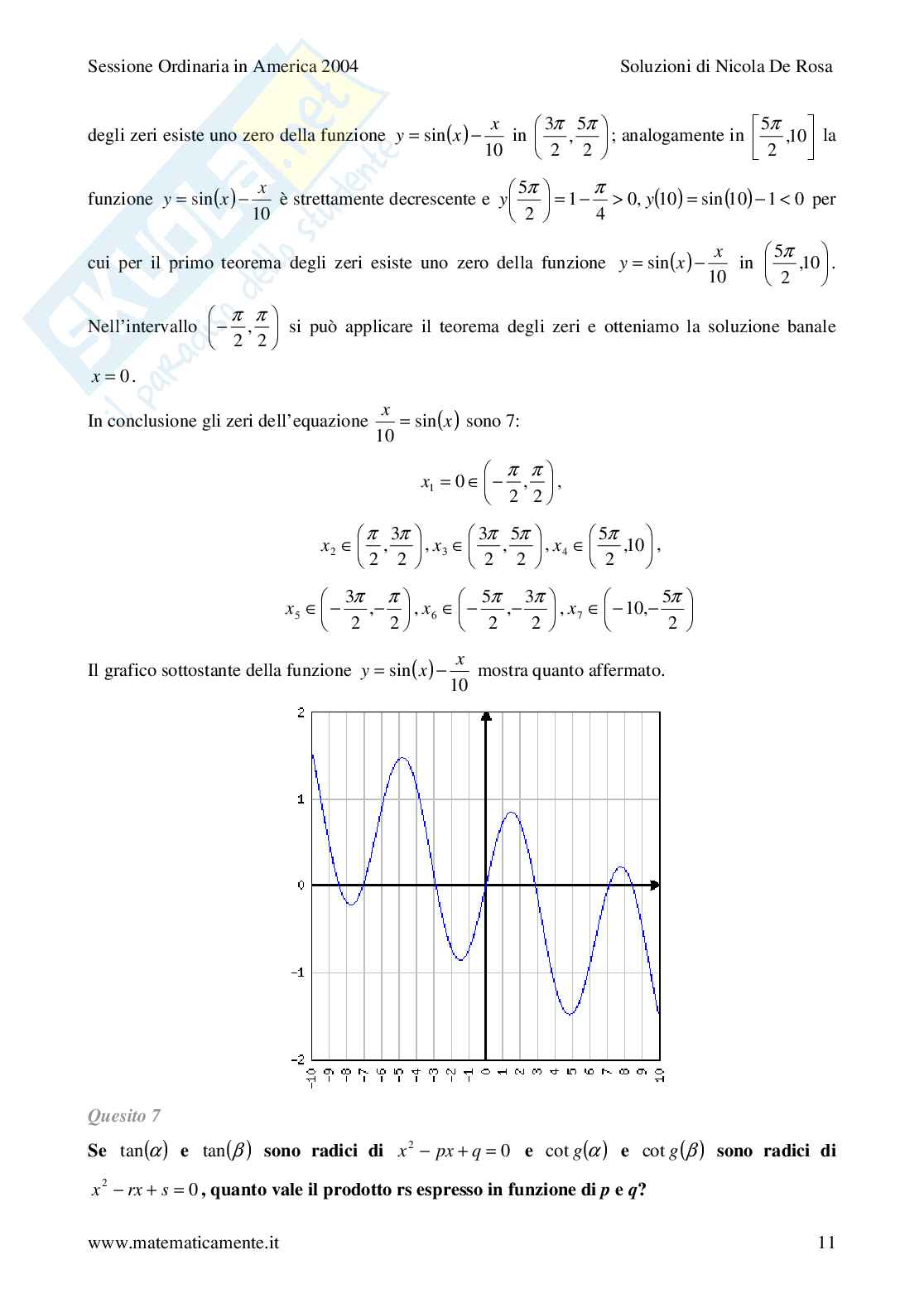 2004 - liceo scientifico - scuole italiane in America Pag. 11