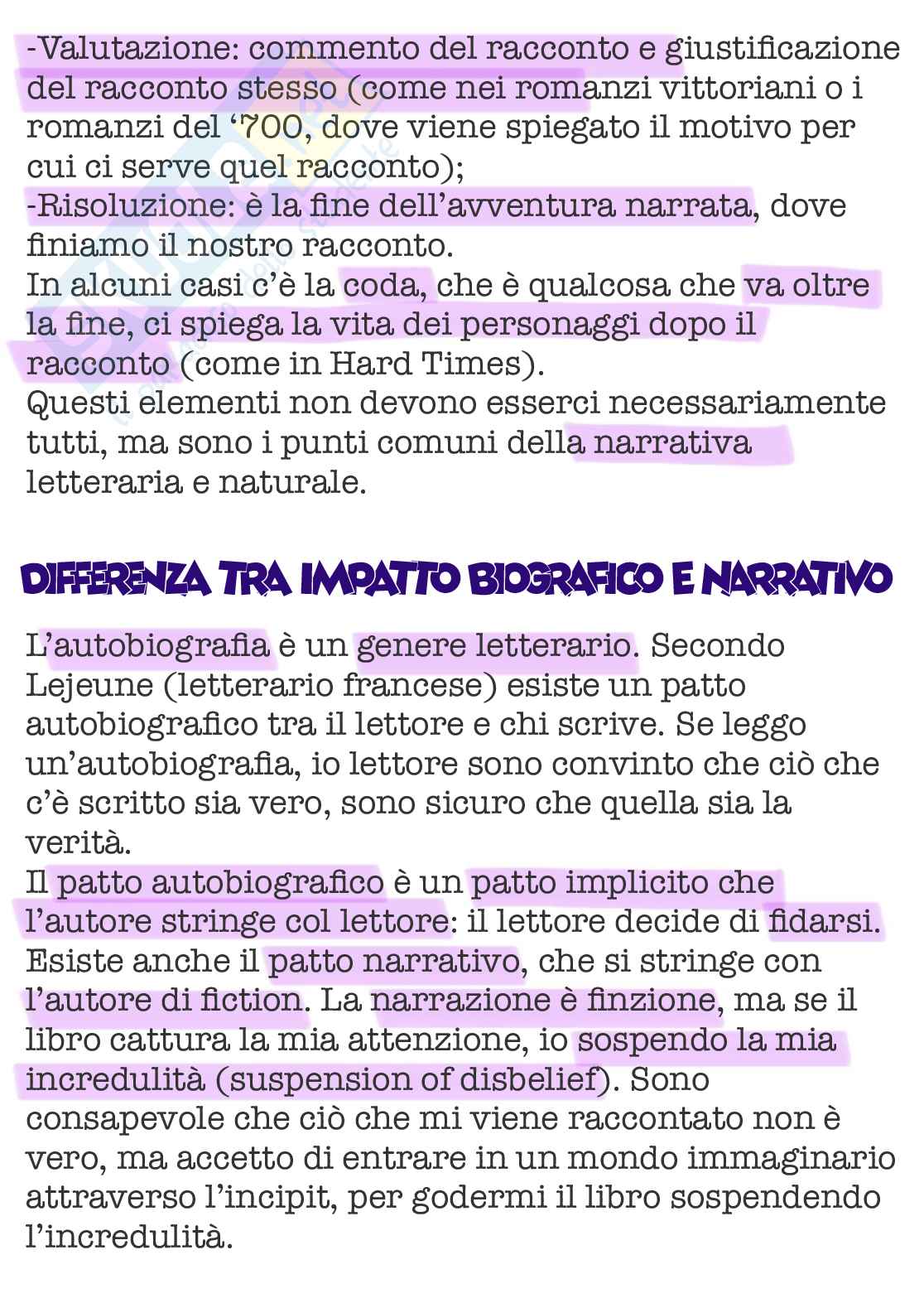Appunti di Letteratura inglese 1   Pag. 2